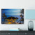 LED Lighted Tropical Paradise Island Beach Scene Canvas Wall Art 23.5" - IMAGE 2