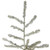 5' Champagne Tinsel Artificial Christmas Twig Tree - Unlit - IMAGE 4