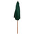 8.5ft Outdoor Patio Market Umbrella with Wooden Pole, Green - IMAGE 4