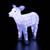 Lighted Commercial Grade Acrylic Baby Reindeer Christmas Outdoor Decoration - 18" - Polar White LED Lights - IMAGE 3
