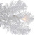 Pre-Lit Snow White Artificial Christmas Wreath, 24-Inch, Clear Lights - IMAGE 5