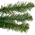 5' Pre-Lit Commercial Canadian Pine Artificial Christmas Wreath, Clear Lights - IMAGE 2