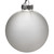 Frosted Matte Glass Christmas Ball Ornaments - 3.25" (80mm) - Clear - 6ct - IMAGE 5