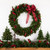 Pre-Lit B/O Canadian Pine Christmas Double Wreath - 36" - Clear LED Lights - IMAGE 3