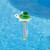 9" Green and Yellow Turtle Family Floating Swimming Pool Thermometer with Cord - IMAGE 3