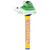 9" Green and Yellow Turtle Family Floating Swimming Pool Thermometer with Cord - IMAGE 4