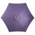 7.5ft Outdoor Patio Market Umbrella with Hand Crank, Purple - IMAGE 3