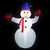 LED Lighted Inflatable Waving Snowman Outdoor Christmas Decoration - 8' - IMAGE 3