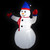 8' Lighted Inflatable Waving Snowman Outdoor Christmas Decoration