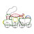32" NEON LED Lighted Animated Train Outdoor Christmas Yard Decoration - IMAGE 1