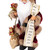 Santa Claus with Gift Bag Standing Christmas Figure - 12" - IMAGE 5