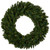 Pre-Lit Canadian Pine Artificial Christmas Wreath - 30" - Multi Lights - IMAGE 2