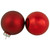 96ct Red and White 3-Finish Christmas Glass Ball Ornaments 3.25" (80mm) - IMAGE 2
