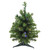 18" Pre-Lit Canadian Pine Artificial Christmas Tree - Multicolor Lights - IMAGE 1