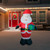 48" Red and White Inflatable Santa Claus LED Lighted Christmas Outdoor Decor - IMAGE 2