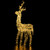 LED Lighted Upright Standing Reindeer Outdoor Christmas Decoration - 48" - Warm White