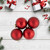 72ct Red 2-Finish Glass Christmas Ball Ornaments 4" (100mm) - IMAGE 2
