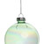 Iridescent Glass Christmas Ball Ornaments - 3.25" (80mm) - Transparent Green - 4ct - IMAGE 5