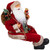 24" Sitting Santa Claus with Gift Bag and Presents Christmas Figure - IMAGE 3