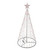 4' Red LED Lighted Christmas Tree Show Cone Outdoor Decoration - IMAGE 2