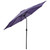 9ft Outdoor Patio Market Umbrella with Hand Crank and Tilt, Purple - IMAGE 5