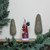 11" LED Lighted Color Changing Santa Claus with Tree Christmas Glittering Snow Dome - IMAGE 4