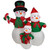 Inflatable Lighted Snowman Family Christmas Yard Art Decoration - 4' - IMAGE 1