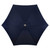 7.5ft Outdoor Patio Market Umbrella with Hand Crank, Navy Blue - IMAGE 3