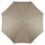 9ft Outdoor Patio Market Umbrella with Wooden Pole, Tan - IMAGE 3