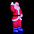 LED Lighted Santa Claus Acrylic Commercial Grade Outdoor Christmas Decoration - 3.75' - Red and Blue - IMAGE 6