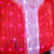 3.75' LED Lighted Red and Blue Santa Claus Commercial Grade Acrylic Outdoor Christmas Decoration
