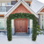 Pre-Lit Pine Artificial Christmas Archway Decoration - 9' x 8' - Clear Lights - IMAGE 2