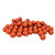 Shatterproof Shiny Christmas Ball Ornaments 2.5" (60mm) - Burnt Orange - 60ct - IMAGE 1