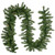 Pre-Lit Noble Fir Artificial Christmas Garland - 9' x 10" - Clear Lights - IMAGE 2