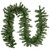 Real Touch™️ Pre-Lit Noble Fir Artificial Christmas Garland - 9' x 10" - Clear Lights - IMAGE 2