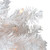 Pre-Lit Medium Snow White Artificial Christmas Tree - 3' - Clear Lights - IMAGE 5