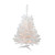 Pre-Lit Medium Snow White Artificial Christmas Tree - 3' - Clear Lights - IMAGE 2