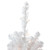 Pre-Lit Medium Snow White Artificial Christmas Tree - 3' - Clear Lights - IMAGE 3