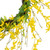 Forsythia Artificial Spring Floral Wreath - 20" - Yellow - IMAGE 4