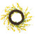 Forsythia Artificial Spring Floral Wreath - 20" - Yellow