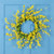 Forsythia Artificial Spring Floral Wreath - 20" - Yellow - IMAGE 1