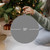 Shiny Jet Black Shatterproof Christmas Ball Ornament 10" (250mm) - IMAGE 4