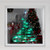 LED Lighted Christmas Tree Window Silhouette Decoration - 12.5" - Green Lights - IMAGE 3