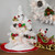 18" Pre-Lit Medium Snow White Artificial Christmas Tree - Clear Lights - IMAGE 2