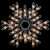 Lighted Snowflake Christmas Window Silhouette Decoration - 15.25" - IMAGE 1