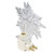 5.75" Clear Pre-Lit Snowflake C7 Christmas Night Light - IMAGE 3