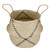 Foldable Seagrass Belly Basket with Handles - 17" - IMAGE 3