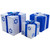 Lighted Shimmering Hanukkah Outdoor Gift Boxes - 12" - Set of 3 - IMAGE 2