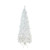 6.5' Pre-Lit Pencil White Winston Pine Artificial Christmas Tree - Clear Lights - IMAGE 1
