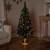 Pre-Lit Color Changing Fiber Optic Artificial Christmas Tree - 4' - Multi-color Lights - IMAGE 3